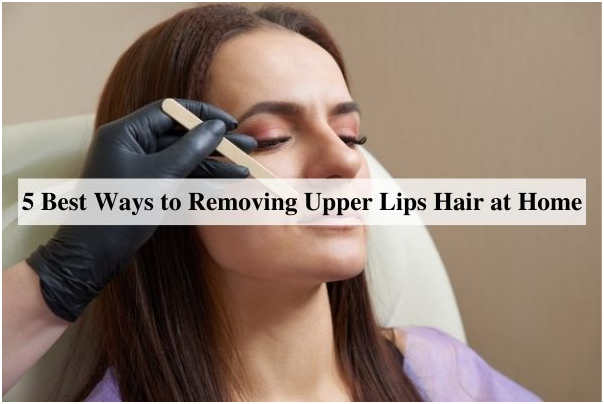 Upper Lips Hair at Home