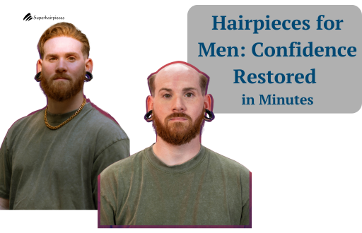 Hairpieces for Men: Confidence Restored in Minutes