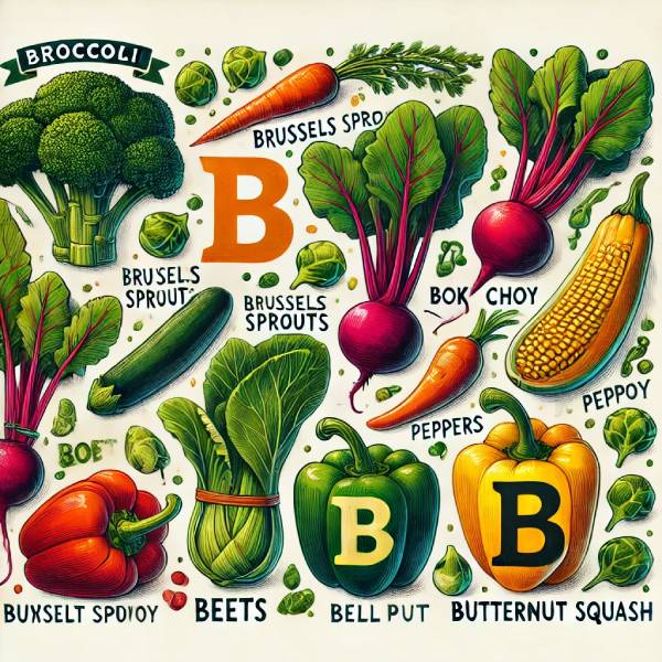 Vegetables That Start With B