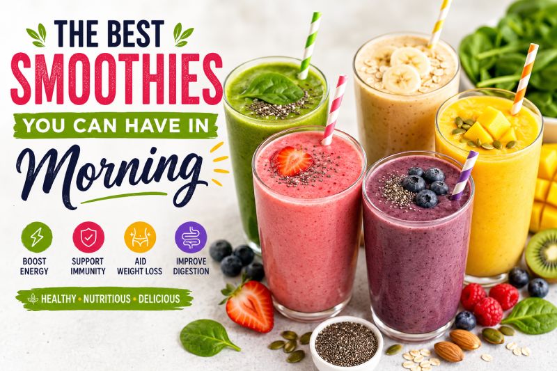 The best Smoothies you can have in morning